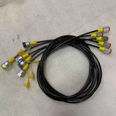 Hydraulic test Kit 5 test Hose 5 Pressure Gauge 12 test Joint 12 Tee  Joint