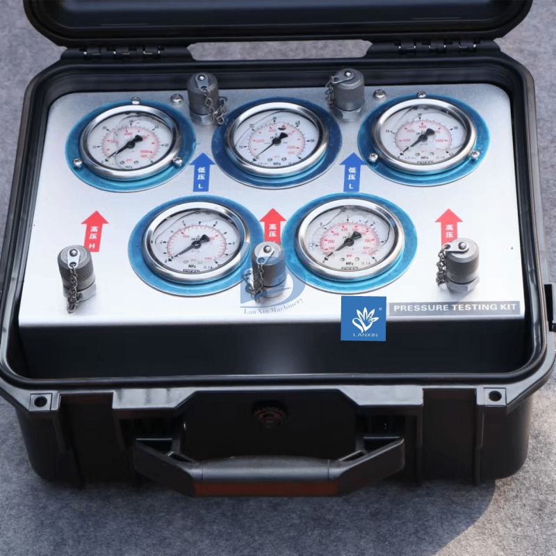 Pressure Testing Kit 5 test Hose 5 Pressure Gauge 11 test Joint 13 Tee Joint