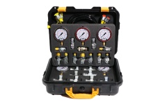 Hydraulic test Kit 5 test Hose 5 Pressure Gauge 12 test Joint 8 Tee  Joint