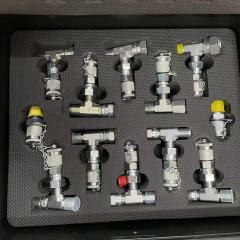 Hydraulic test Kit 3 test Hose 3 Pressure Gauge 11 test Joint 12 Tee  Joint
