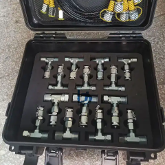 Hydraulic test Kit 5 test Hose 5 Pressure Gauge 13 test Joint