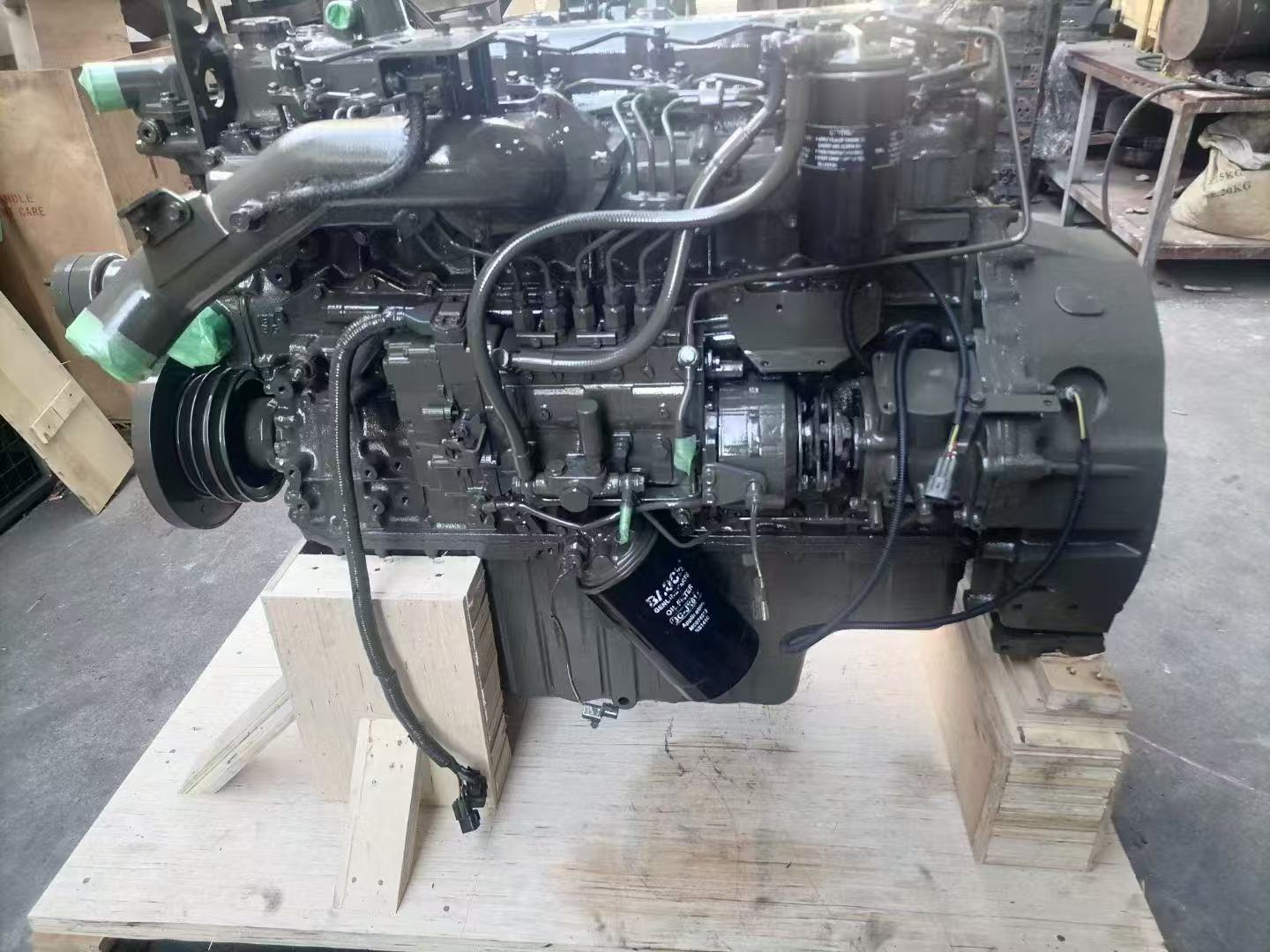 Mitsubishi 4D34 4d31 6d16 Used diesel Engine  for Excavator 4d34 6d34 6d24 6d15 6d16 Engine