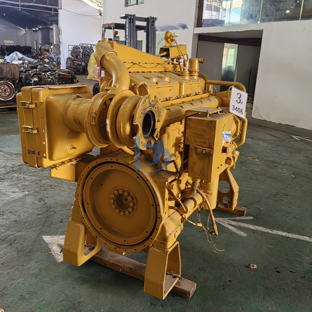 Original 3406 3406C 3406E C15 C13 C18 C27 C9 Rebuilt Marine Engine Assembly D8R Bulldozer Diesel Engines Motor for Cat 3406E