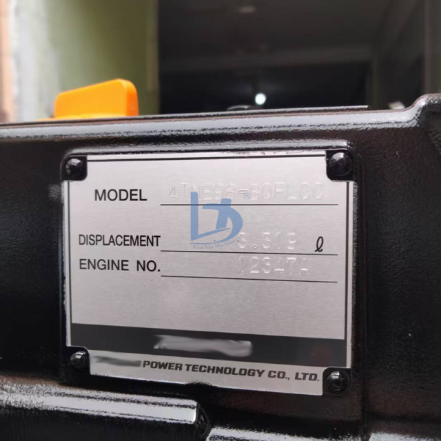 New Diesel Engine Assy 4TNE98-BQFLCC 4TNV88 4TNE84 4TNE94 4TNE98 4TNV98 4TNV106 for Yanmar Excavator 4TNE98