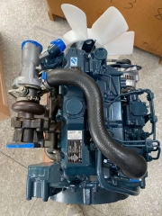 V2607 With Turbo Complete Engine Assy Excavator V2607-T Diesel Engine Assembly for Kubota
