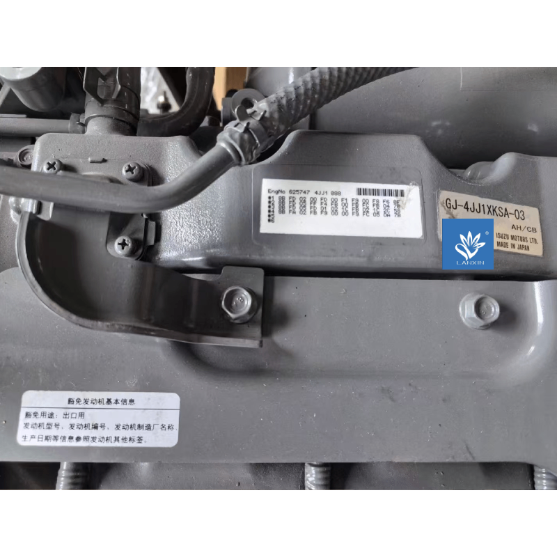 Hitachi Excavator Parts 4JJ1X 4JJ1-TC New Original Engine 4JJ1 diesel Engine Assembly