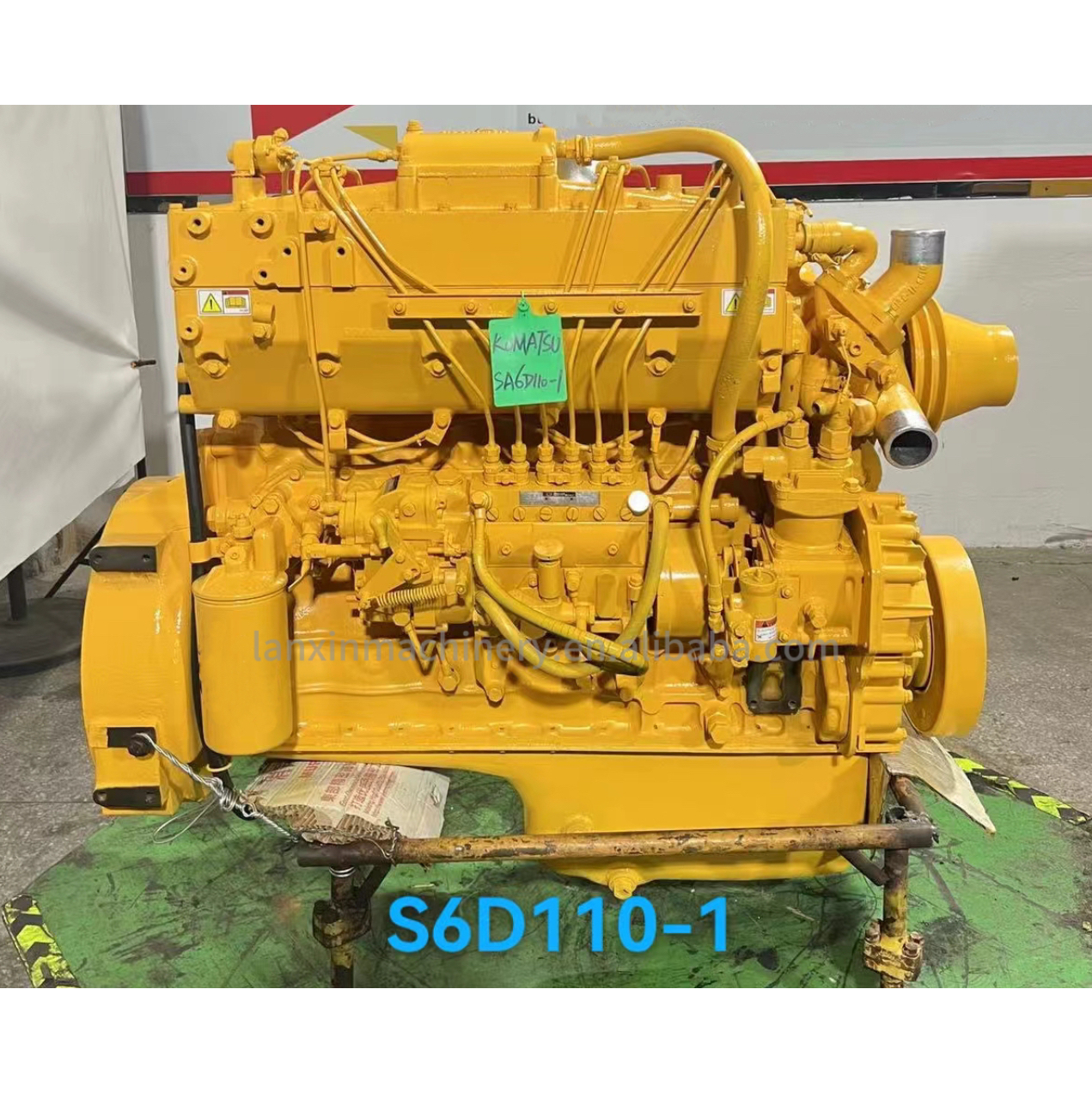 Excavator Engine S6D110-1 Is Suitable for Komatsu WA 350-2 Using the 110 Series S6d110-1 Engine