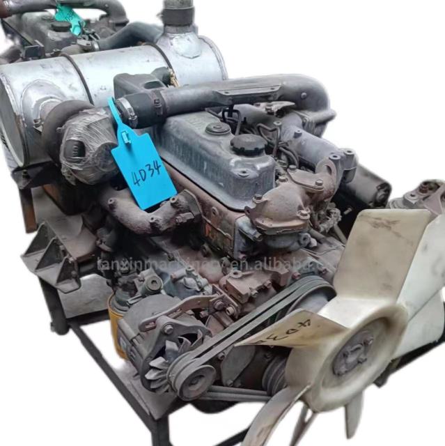 Mitsubishi's Original Complete 4D34 diesel Engine Assembly Is Suitable for Engines with Transmissions