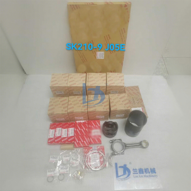 HINO J05E J08E J08C H06C H07C H07D N04C E13C S05C Engine Cylinder Liner Kit Piston Ring Engine Repair Kit Complete Rebuild Kit
