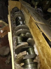 Marine diesel Engine D399 V16 3516 Crankshaft for CAT 3516B 3516C Generator Set