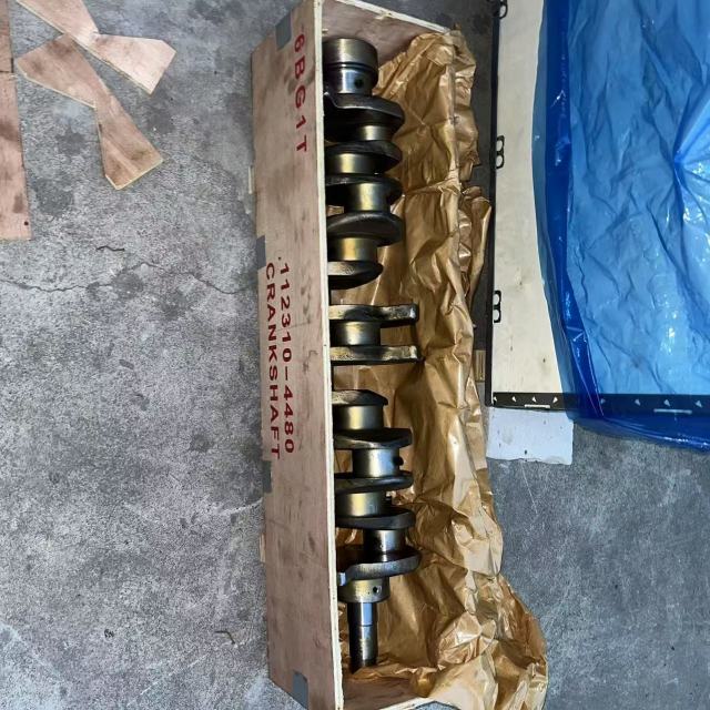 High Quality Crankshaft 6BG1T Engine Crankshaft 112310-4480 Crankshaft Assy  for ISUZU
