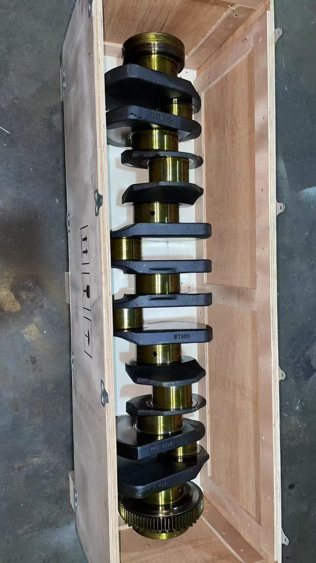2219358 Engine Parts C15 Engine Crankshaft 221-9360 2219360 2475231 156-8536 221-9358 for CAI C15 Engine Crankshaft 221-9358