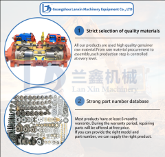 Original New Excavator Parts PC40MR-1 Main Pump PC40MR-1 PC40MR-2 Hydraulic Pump for komatsu Hydraulic Pump