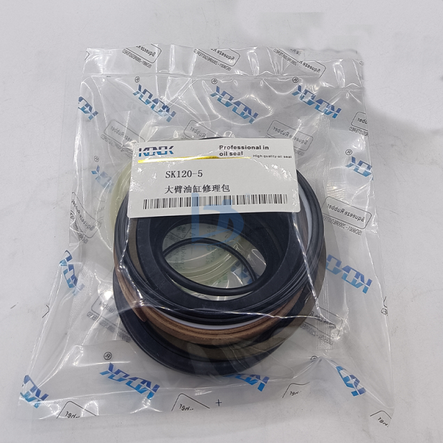 Excavator Sk30 Sk40 Sk50 Sk55 Sk60 Sk75-8 Sk120-5 Boom Arm Bucket Piston Hydraulic Cylinder Repair Seal Kit for Kobelco SK120-5