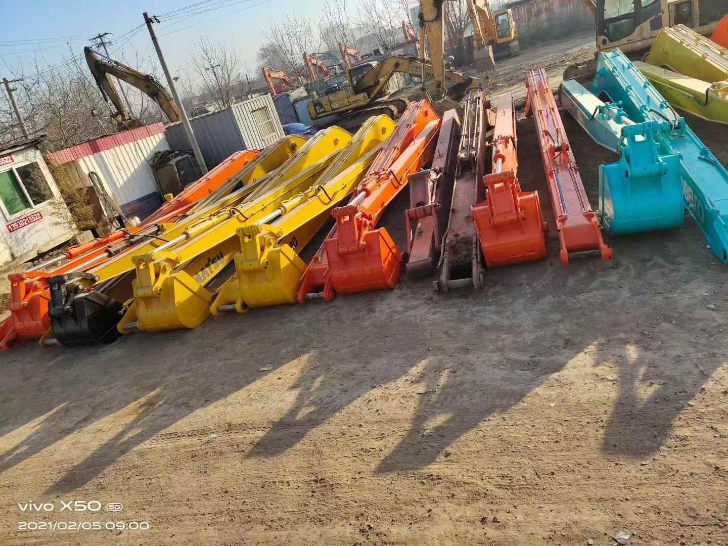 Customization High Quality Long Boom Excavator Boom Long Reach Long Excavator Arm Boom for CAT Komatsu Hitachi