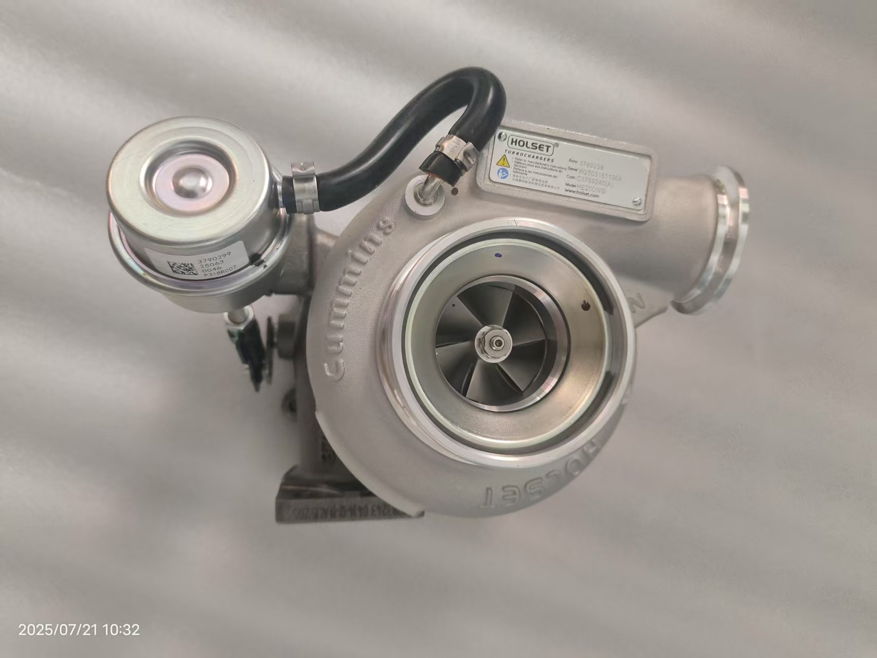 Factory Supply Excavator Turbo Charger HE221W 4040205 3789240 Turbocharger for Cummins QSB4.5 Engine Turbo