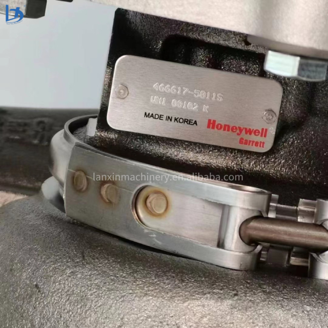Original Excavator Engine Accessories Turbocharger 466617-5011 Turbocharger HD330-3 for Japan Garrett