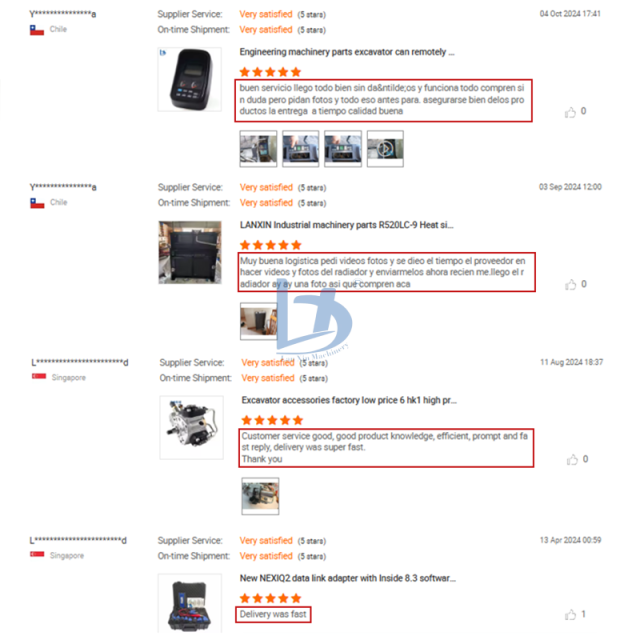 High Quality Excavator Engine Accessories Turbocharger PC200-6 Supercharger PC200-6