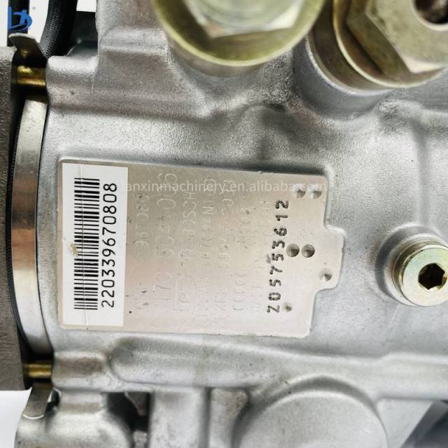 LANXIN Original Excavator Engine Parts VP Fuel Pump 0470504006 16700-4N100 diesel Pump for NISSAN NAVARA D22 ENGINE