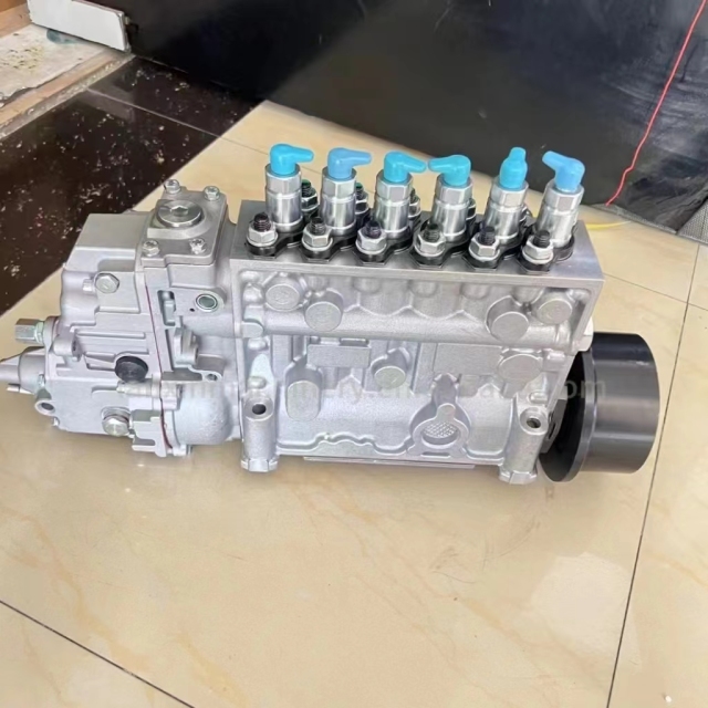 Engine Fuel Injection Pump 6152-72-1442 Is Suitable for Komatsu WA450-3 6D125 High Pressure Oil Pump Hydraulic Pump