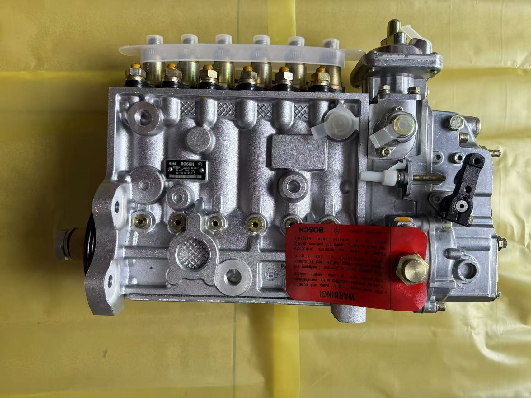 Original diesel Engine Engine Spare Parts 6CT8.8 Fuel Injection Pump 0402066729 for Pc60-7 6D114-2 Excavator