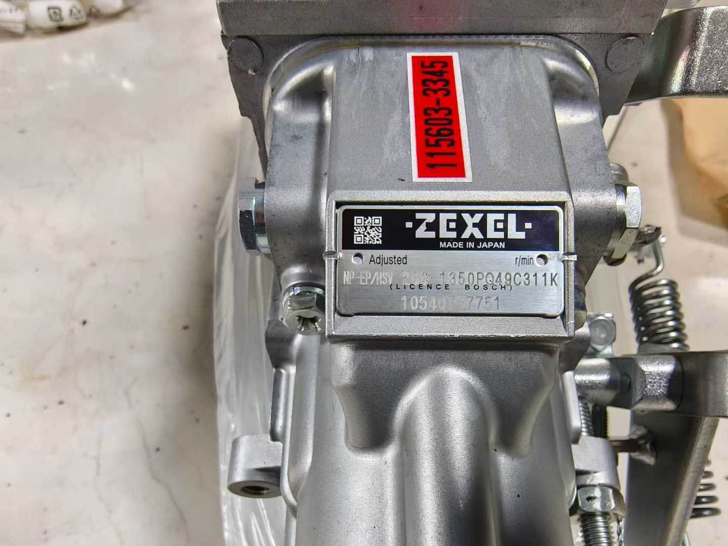 6HK1 Fuel Injection Pump 115603-3345 1156033345 1-15603334-5 ZEXEL for ISUZU 6HK1 Diesel Pump