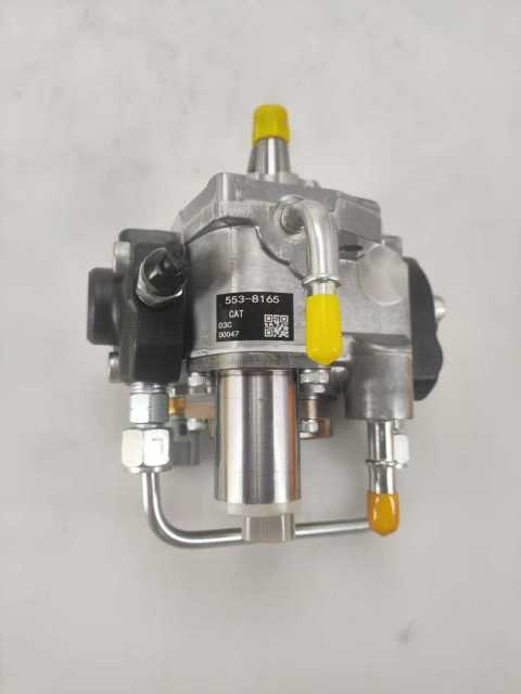 LANXIN Excavator Parts Common Fuel Injector Pump 553-8165 5538165 for Caterpillar C4.4 Engine Diesel Fuel Pump