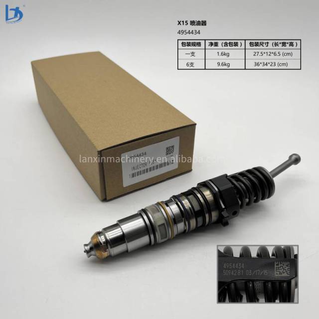 LANXIN Fo  22 X15 Fuel Injector 4954434 4928260 4921683 4088725 4088665 4088327 4088301 4062569 Engine Fuel Injector