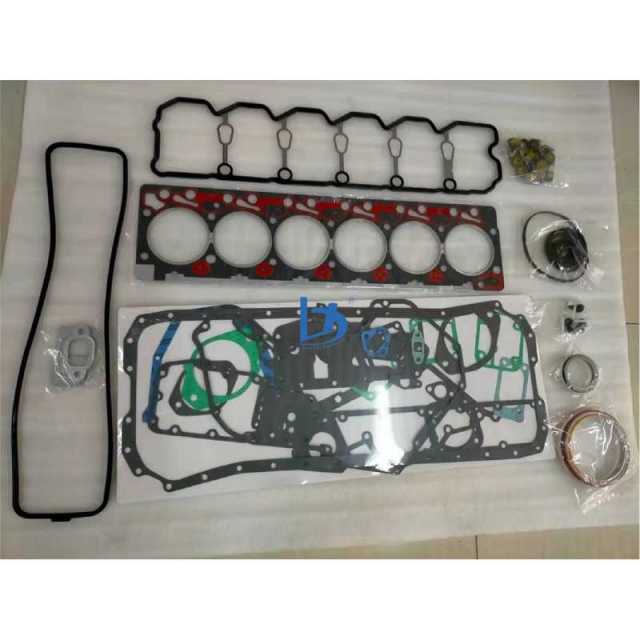 Excavator Engine Parts Cylinders Head Gasket Liner Kit B5.9 Full Gasket Kit 4089649 3802376 for Cummins B5.9C Cylinder Gasket