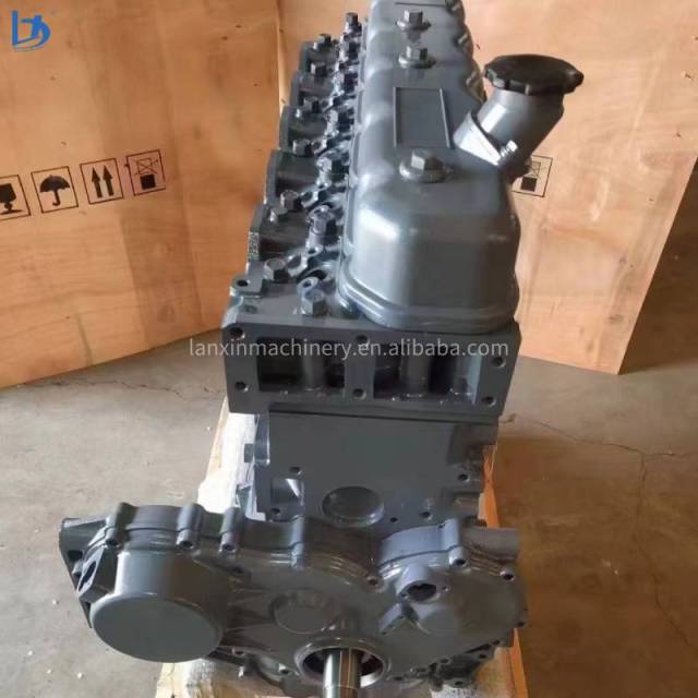 LANXIN Excavator Engine Cylinder Block Cylinder Head 6BG1 6BD1 DB58  DB58T Used in Isuzu Engines