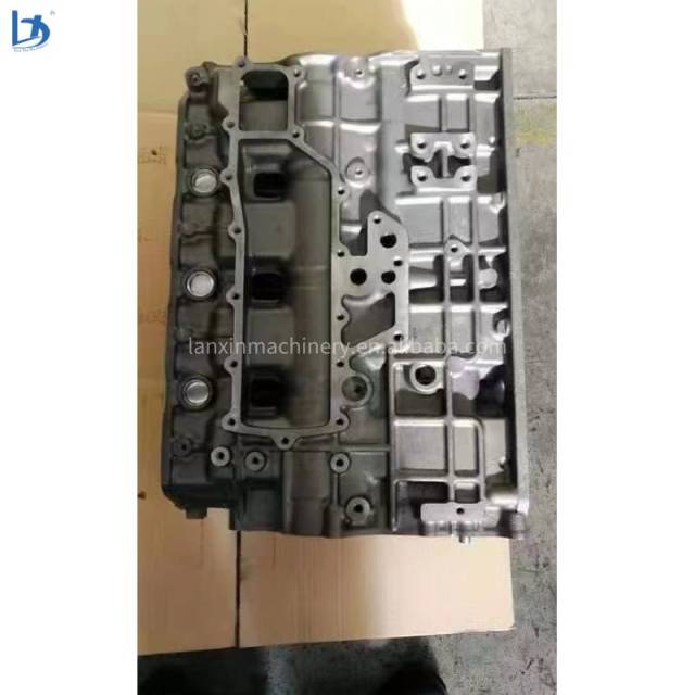 LANXIN for Mitsubishi Excavator Truck Machinery diesel Engine Parts 4D34 4D34T 4D34-T Cylinder Block