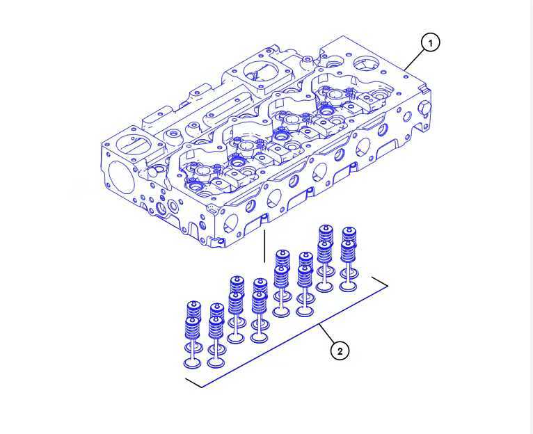 C4.4 CYLINDER HEAD GP 452-7397 4527397 Complete Cylinder Head Assembly C4.4 C6.4 C7 C9  C11 C13 for Caterpillar E320GC Excavator