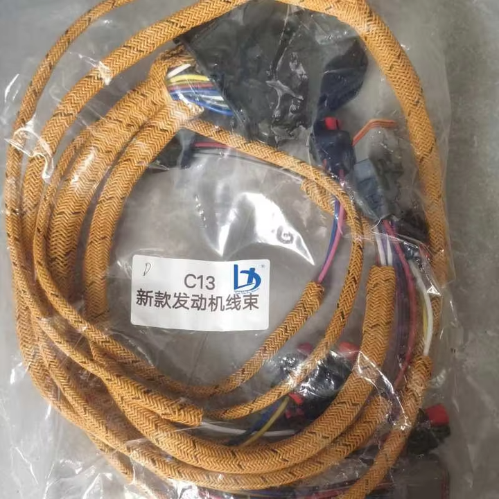 Excavator Engine Wiring Harness C13 C7.1 C6.6 C6.4 Engine Wiring Harness for Caterpillar E320D E323D