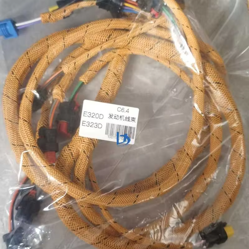 Excavator Engine Wiring Harness C13 C7.1 C6.6 C6.4 Engine Wiring Harness for Caterpillar E320D E323D