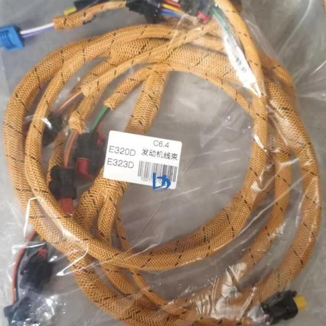 Excavator Engine Wiring Harness C13 C7.1 C6.6 C6.4 Engine Wiring Harness for Caterpillar E320D E323D
