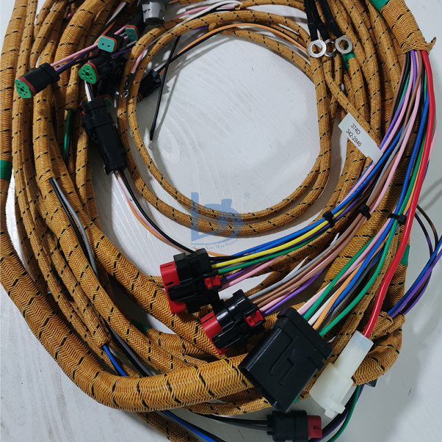 Factory Price  Excavator C7 C9 C13 C15 C18  374d 324d 329d Wire Harness 388-3859 342-2846 350-8198 Harness 374D