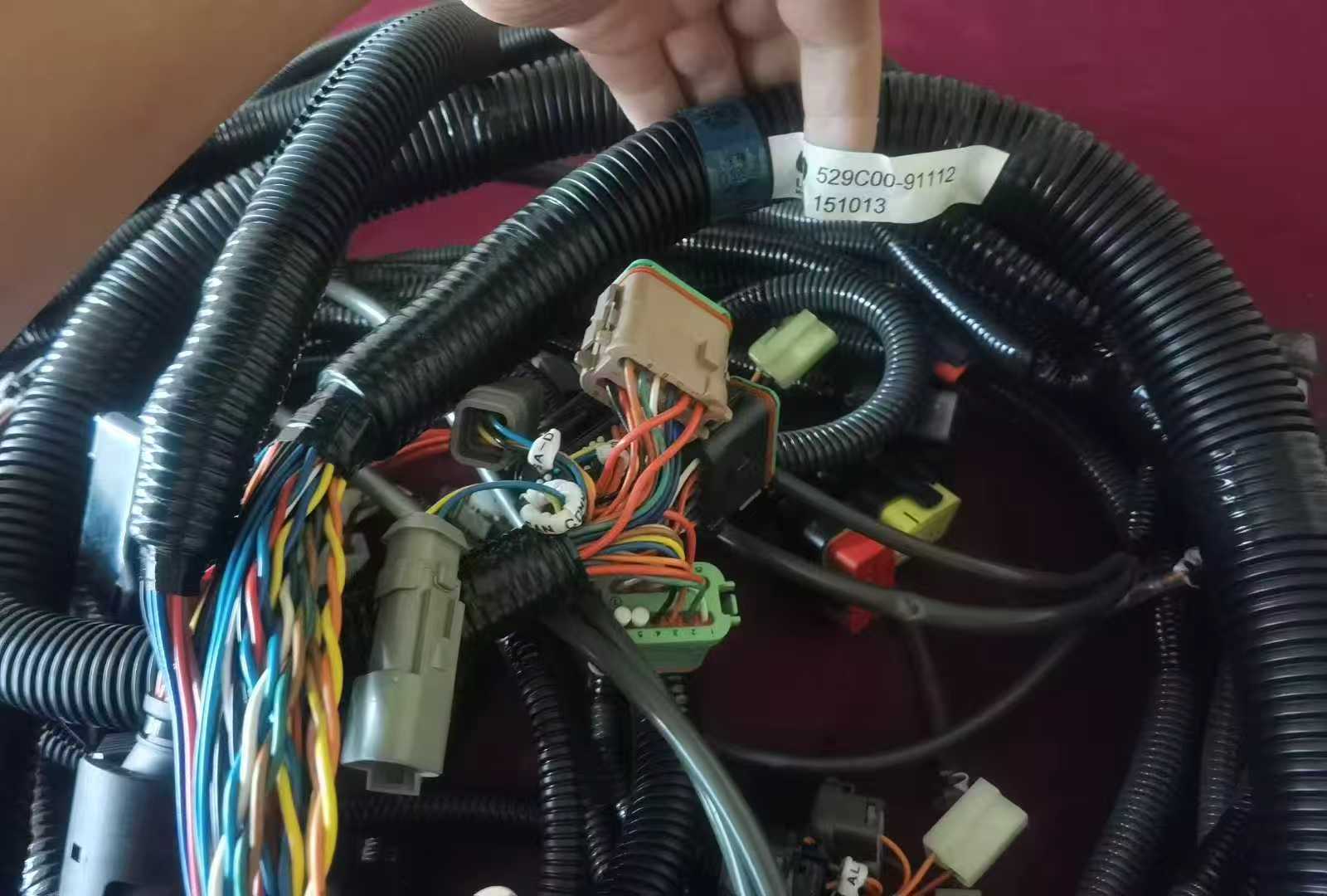 Excavator Engine Wiring Harness 529C00-91112 529C0091112 151013 for Yanmar Engine Parts Wire Harness