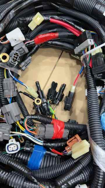 SH120-3 SH120-A3主线束KNR0672-05 KNR0672用于住友SH120-A3挖掘机线束的外部线束