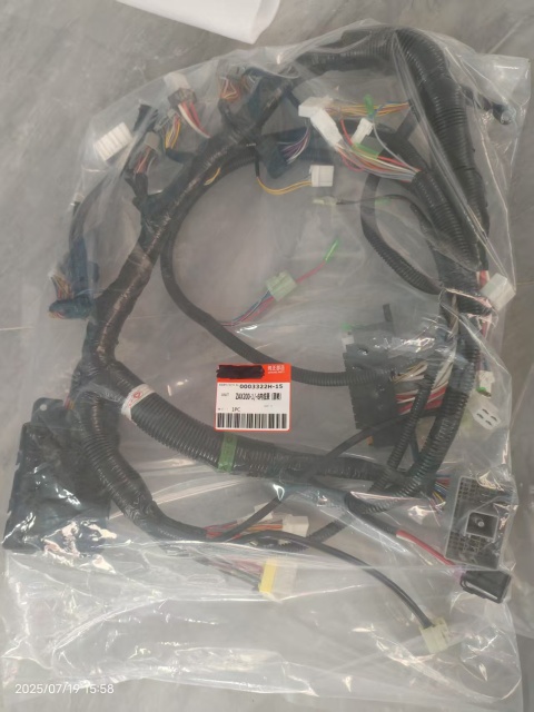 Excavator Cab Harness air Conditioning Harness Monitor Harness 0003322H-15 1610412-00 1027579-03 for Hitachi ZX200-1 ZX200-6