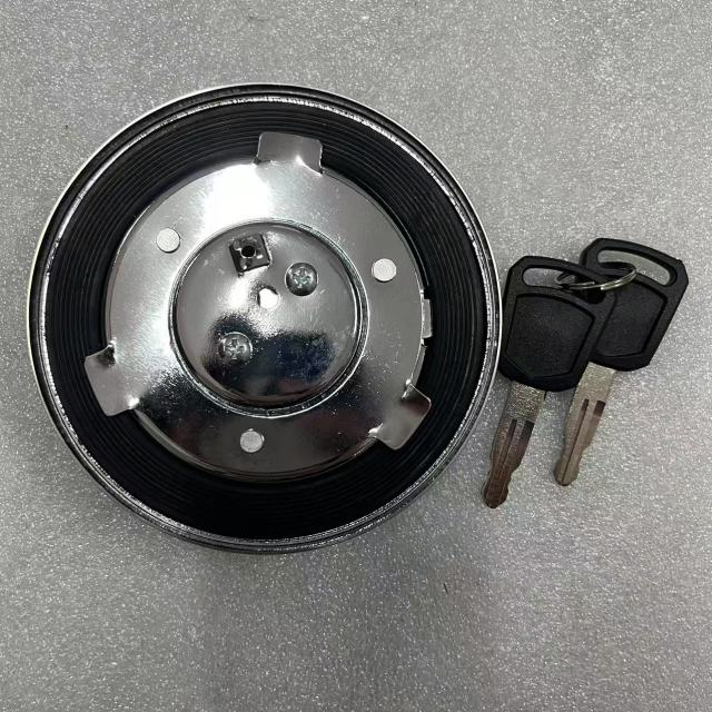 60234834 71407527 Diesel Oil Fuel Tank Cap Cover With Keys for Sany SY55 SY60 SY75 SY135 SY215 SY235 Excavator Accessories