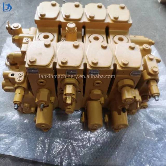 LANXIN 261-3972 Excavator Distribution Valve Hydraulic Main Control Valve for CAT 966H Wheel Loader