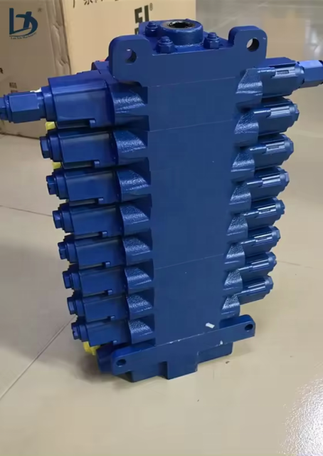 Original Excavator Main Hydraulic Control Valve Assy SX14 SX12  with Spare Valve