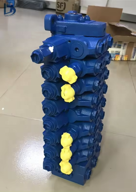 Original Excavator Main Hydraulic Control Valve Assy SX14 SX12  with Spare Valve