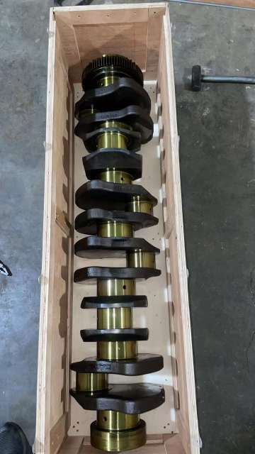 Excavator Engine Crankshaft 4588705 Crankshaft Assembly 458-8705 for Caterpillar Excavator Engine C18 Engine