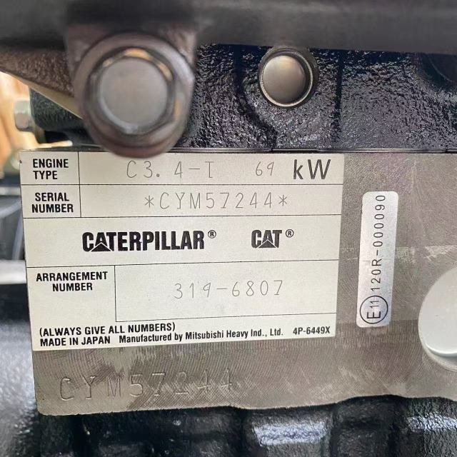 Gouda New C3.4 Diesel Engine Assembly 272C 299C 297C Skid Steer Loader C3.4-T Complete Engine 319-6807 3196807 CYM57244