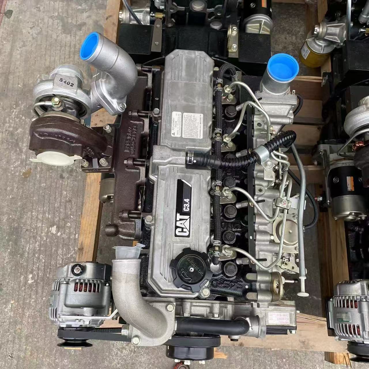 Gouda New C3.4 Diesel Engine Assembly 272C 299C 297C Skid Steer Loader C3.4-T Complete Engine 319-6807 3196807 CYM57244