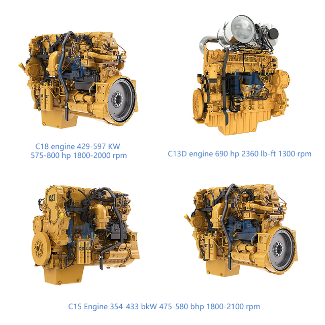 LANXIN Excavator Engine Assembly C27 C4.2 C6.4 C6.6 C7 C9 C9.3 C12 C13 C15 C18 C27 C32 Diesel Engine Assy C27 for CAT C27 Engine