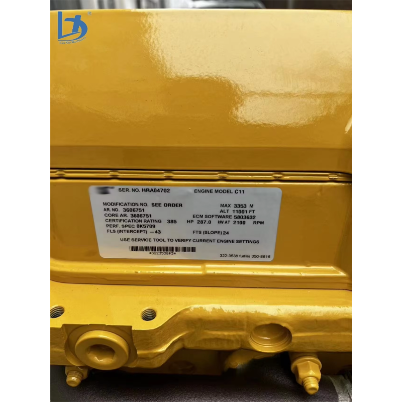 Construction Machinery Parts C11 Engine for Caterpillar C11 Engine Assembly