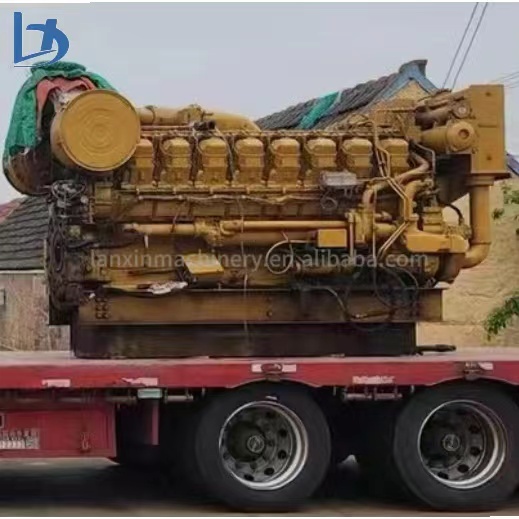 Excavator Marine diesel Engine1800 RPM 1900 kW Oilfield Equipment Backup Power for  Caterpillar 3516D Engine
