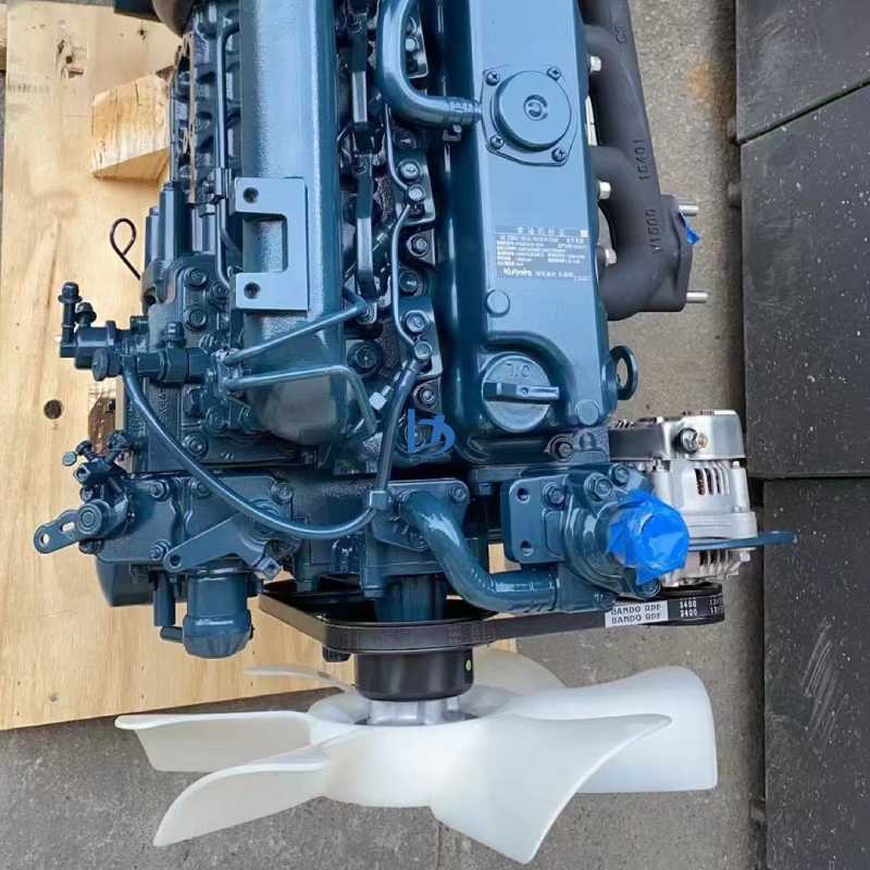 Diesel Excavator Engine Kubota V2403 V2403t Engine V2403 Complete Engine Assembly
